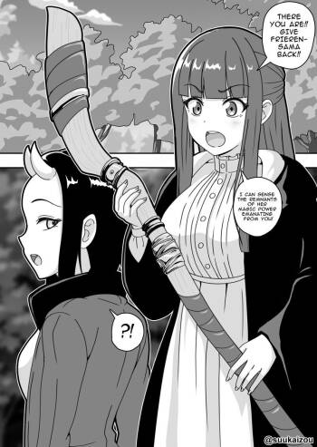 Fern and Frieren erotic manga cover