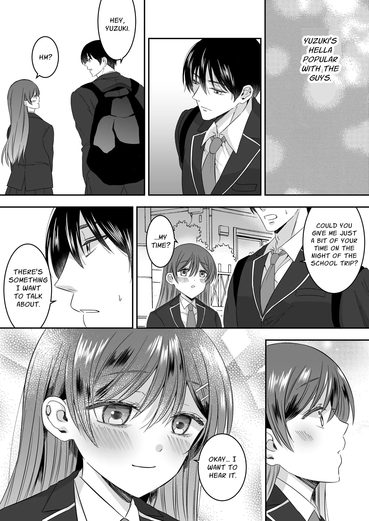 Shuugaku Ryokou no Yoru Class no Idol Yowasete Oppai wo Nama Okazu ni Shiteyatta w | On the night of an excursion, we got the class idol drunk and jacked off to her nude titties lol page 8 full