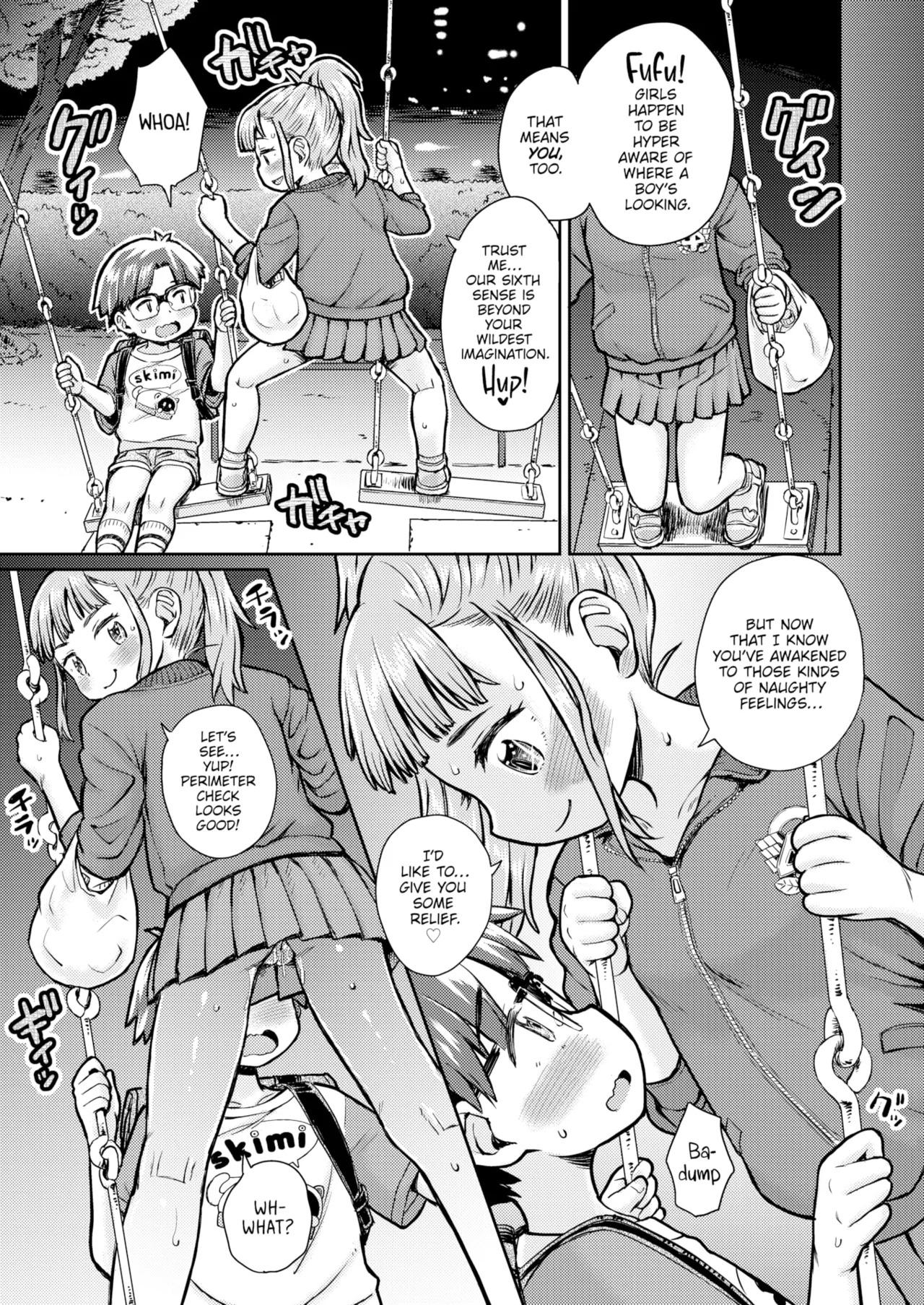 Heart-Pounding Hide and Seek ❤ on a Moonlit Night page 9 full