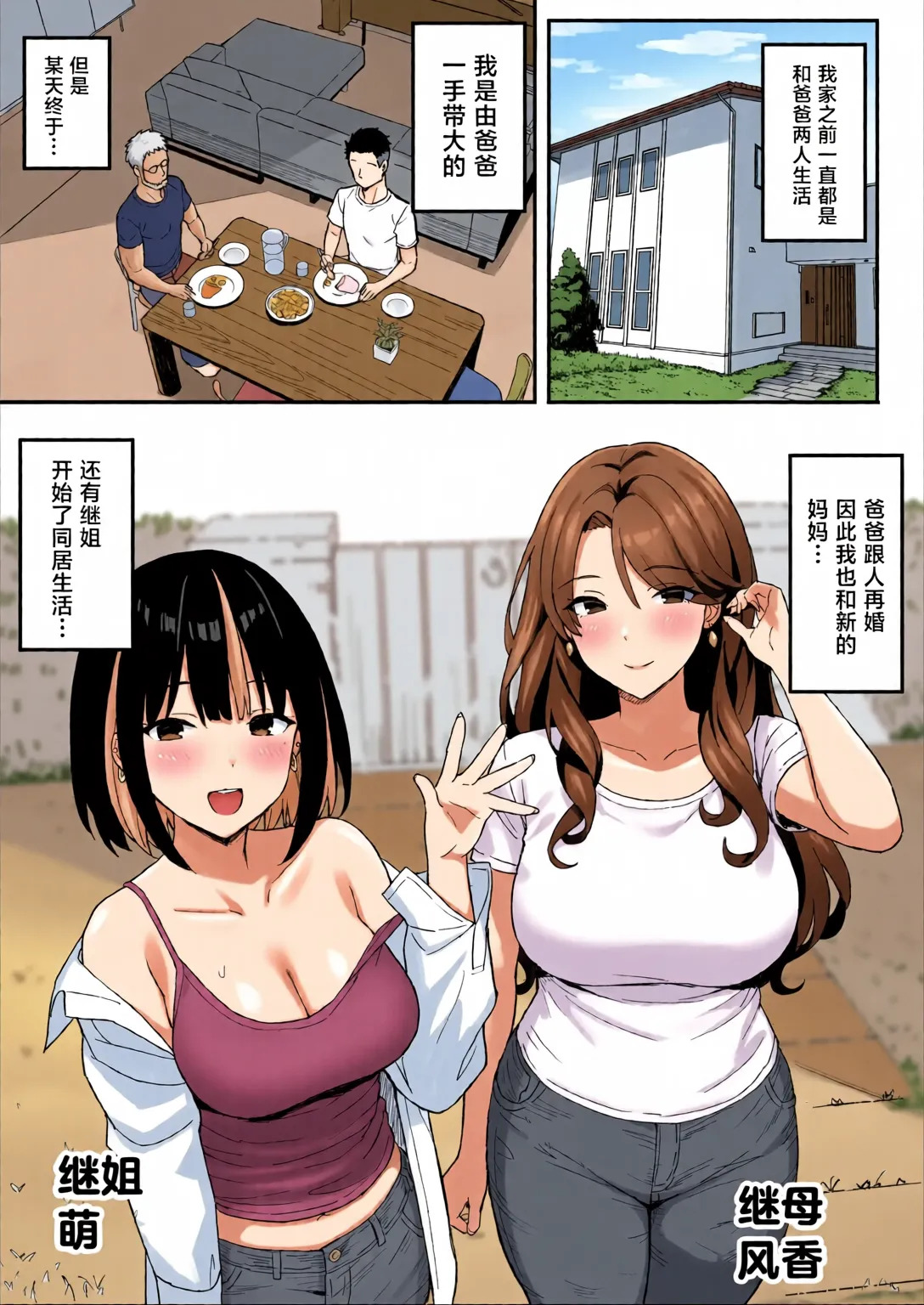 Ane Mama ~ Atarashii Onee-chan to Mama wa Ore no Sex Friend ni Narimashita. ~ page 3 full