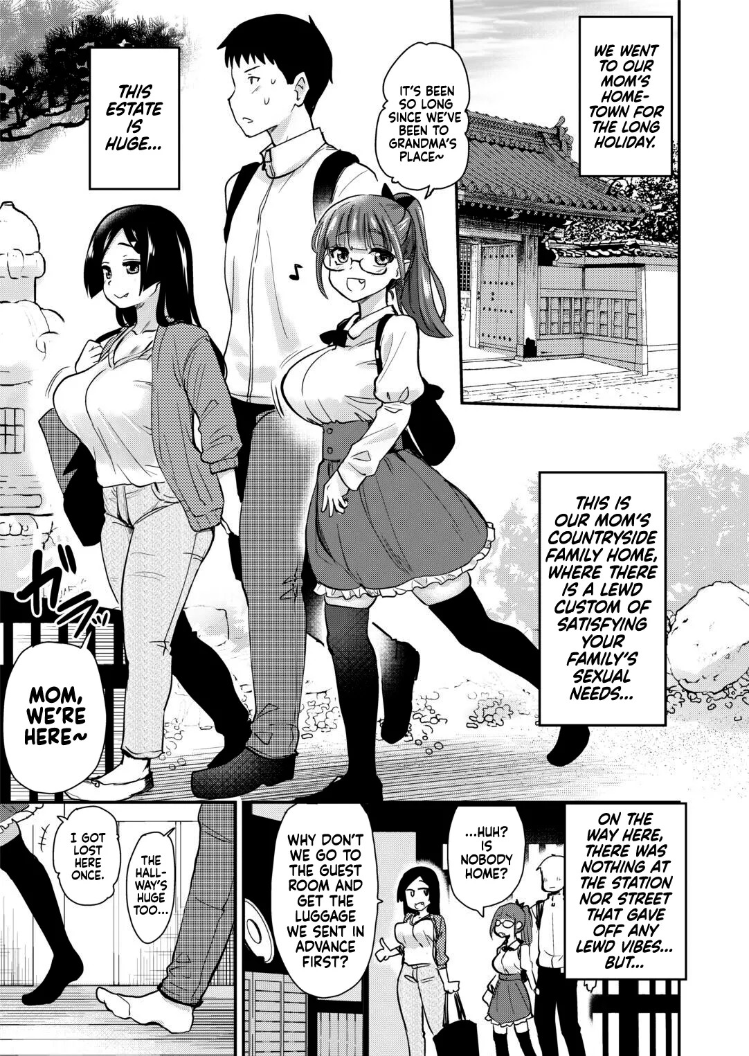 H na Fuushuu ga Aru Gibo no Inaka de, Shotaimen no Juumai to H Suru Hanashi. | Having Sex With My Cousin Whom I’ve Just Met in My Step Mom’s Hometown Where They Have Obscene Customs.   Decensore page 5 full