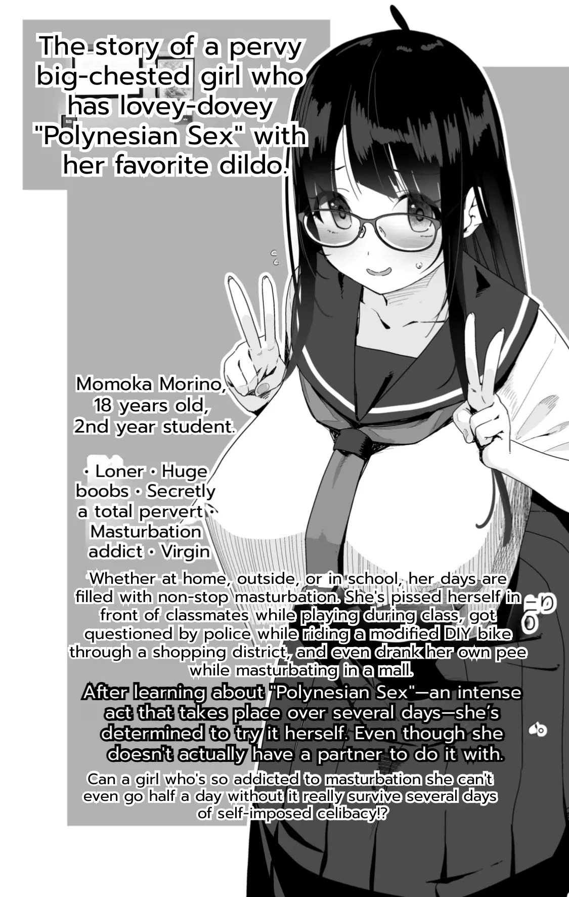 The Story of a Pervy Big-Chested Girl Who Has Lovey-Dovey “Polynesian Sex” With Her Favorite Dildo page 1 full