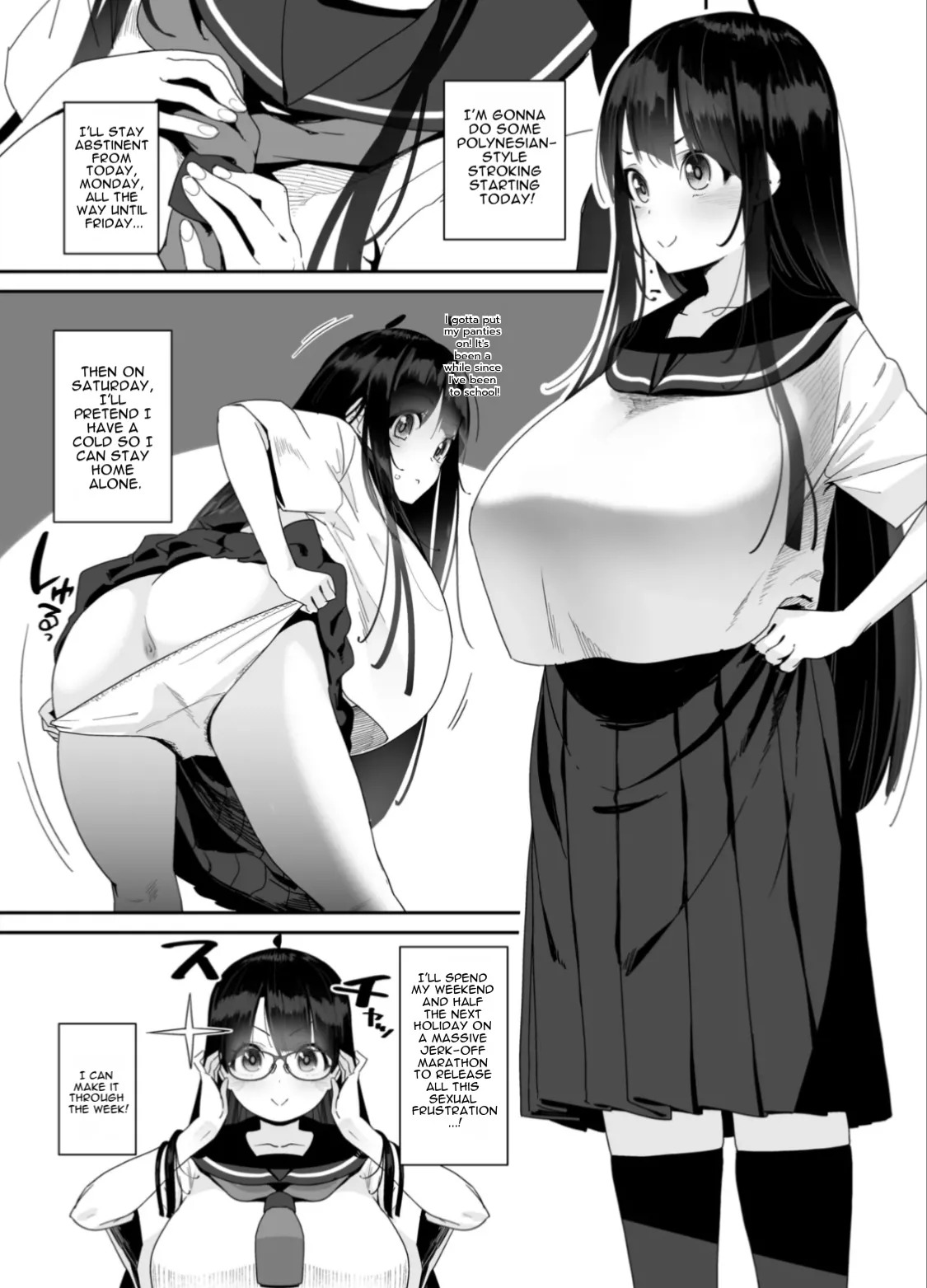 The Story of a Pervy Big-Chested Girl Who Has Lovey-Dovey “Polynesian Sex” With Her Favorite Dildo page 7 full