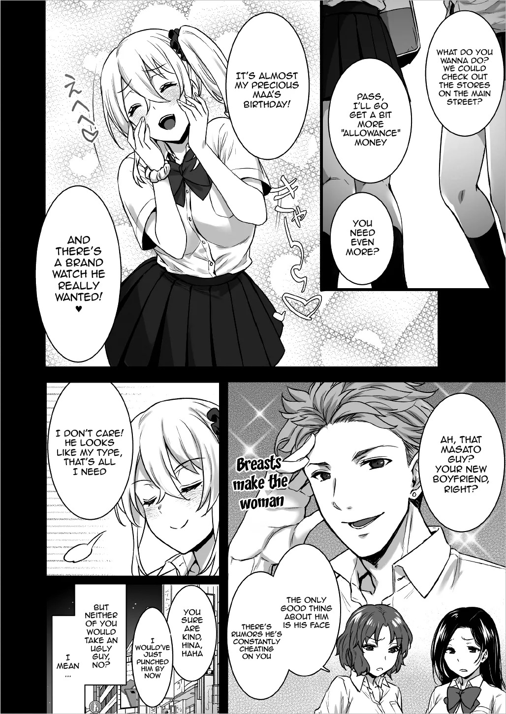 Rental Tanetsuke Oji-san 4 ~Papakatsu o Akuyou suru Namaiki Gal ni Oshioki Rinkan Party~ | Rental Breeding Old Men 4 ~Gang Banging A Gal As Punishment For Blackmailing Through Sugar Daddy Services~ page 8 full