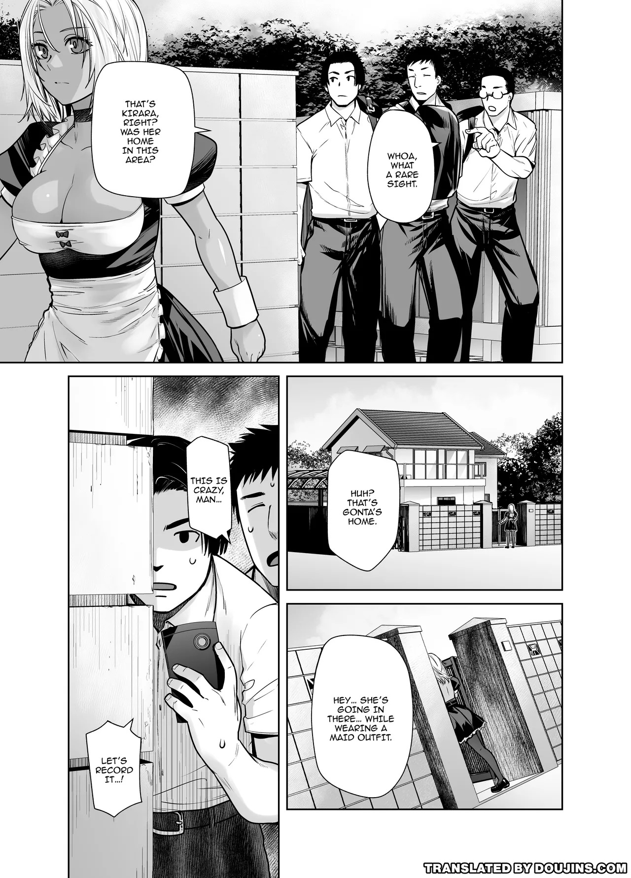 Tannin no Meido ni Nacchatta KURO GAL 3 | The Black Gal Who Became The Homeroom Teacher's Maid 3 page 5 full