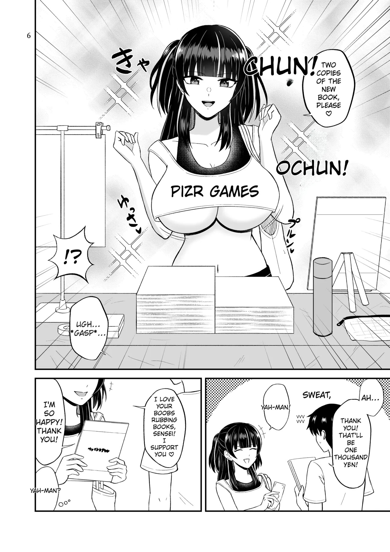 Let's do a titjob like in an erotic doujinshi ♡ page 6 full