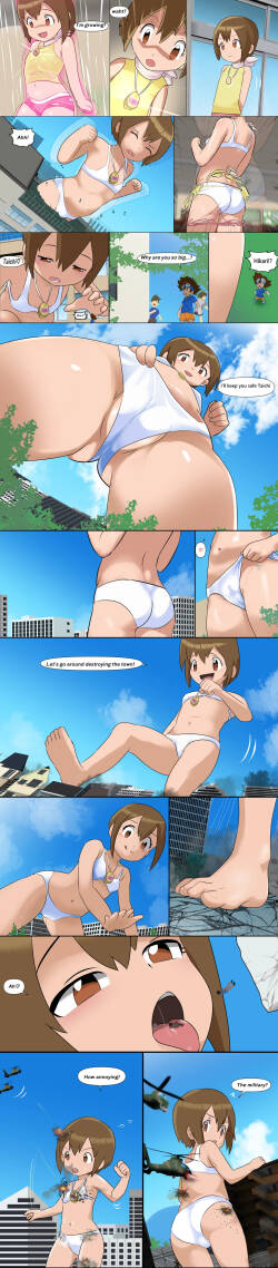 ヒカリちゃん巨大化蹂躙