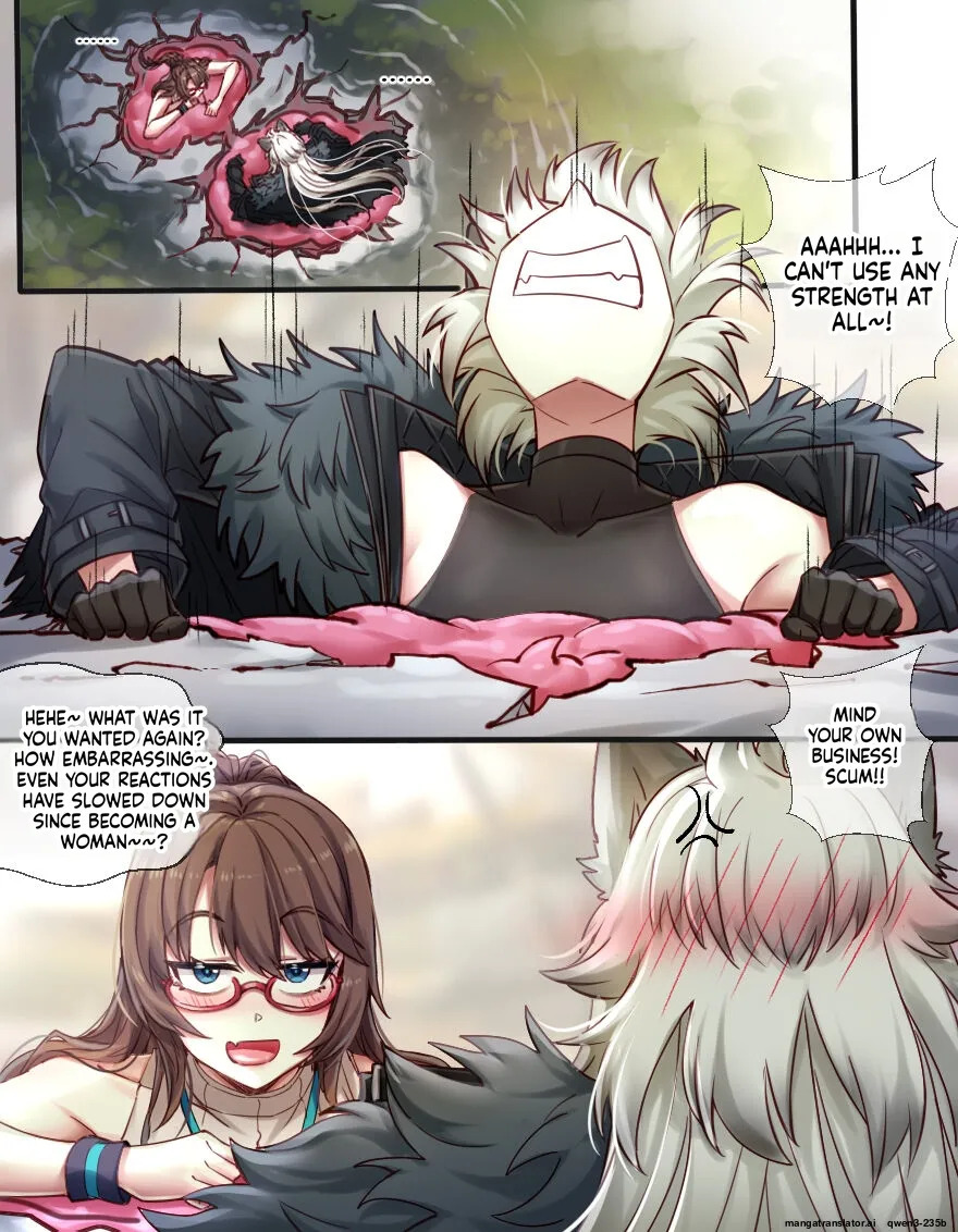 Silverash♀ Falls into a Tentacle Hole page 7 full