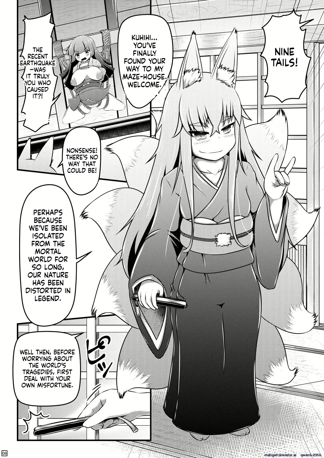 Ikeru nawa o shussan shi tsudzukeru ohimesama to kyubiko page 6 full