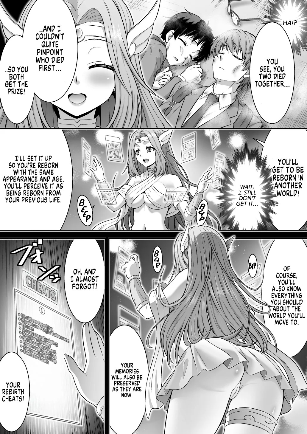 A Stern Guy into a Succubus-A Clown Guy into a Pure Lady page 6 full