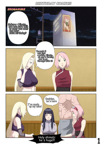 Hinata's Birthday Comic 2024  by Erogakure cover