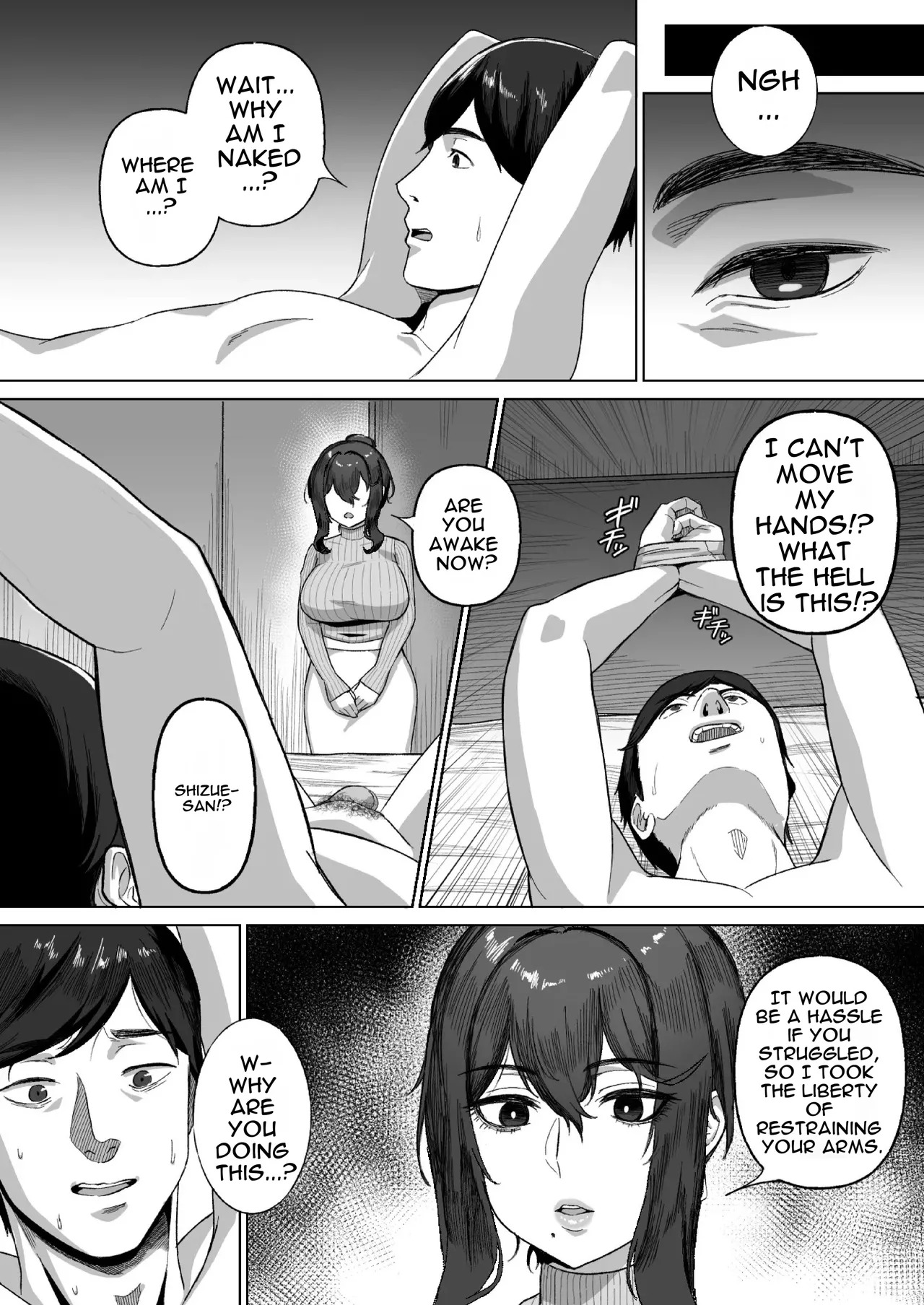 Otonari no Downer Oyako ni Shiboritorareru Hanashi page 9 full