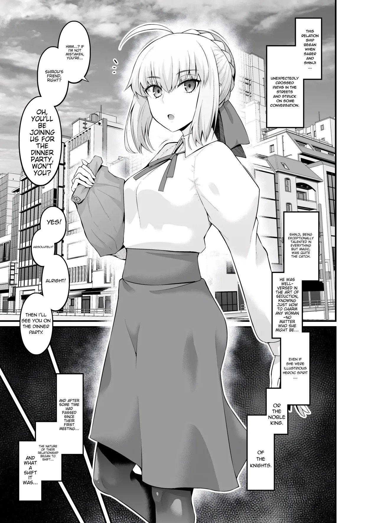 Shinji, the Stud, has Wild Sex with Saber and the Others page 2 full