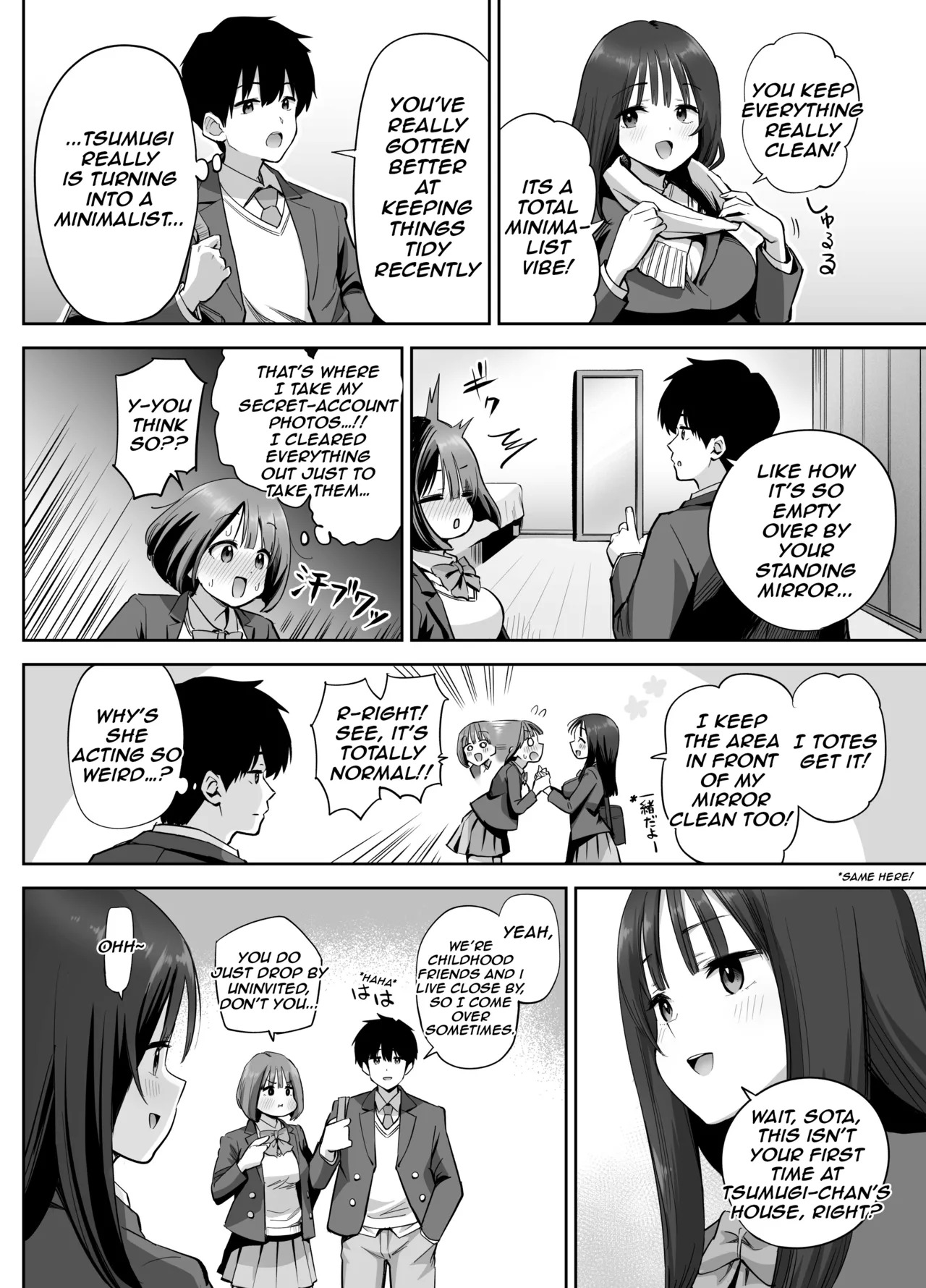 Ura Aka Joshi no Jidori Ero Gosoushin | A Girl with a Secret-Account Accidentally Sends a Lewd Selfie page 10 full