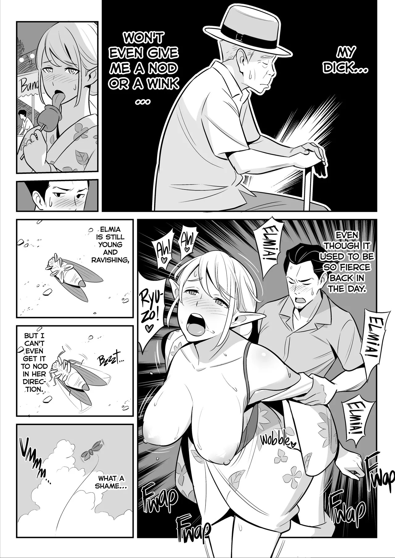 My Elf Aunt's Explosive Sexual Reawakening page 8 full
