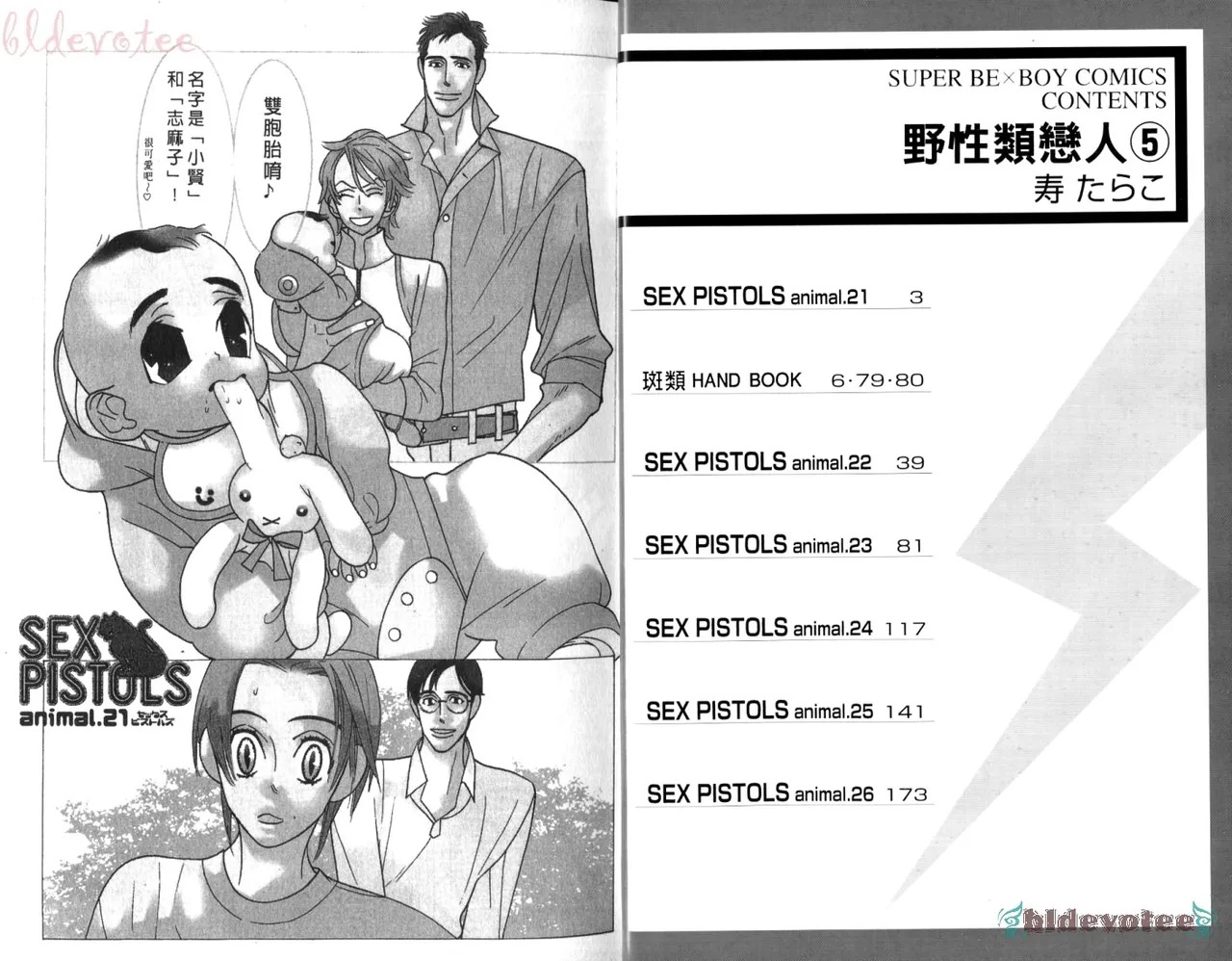 SEX PISTOLS 野性類戀人  Vol. 5 page 3 full