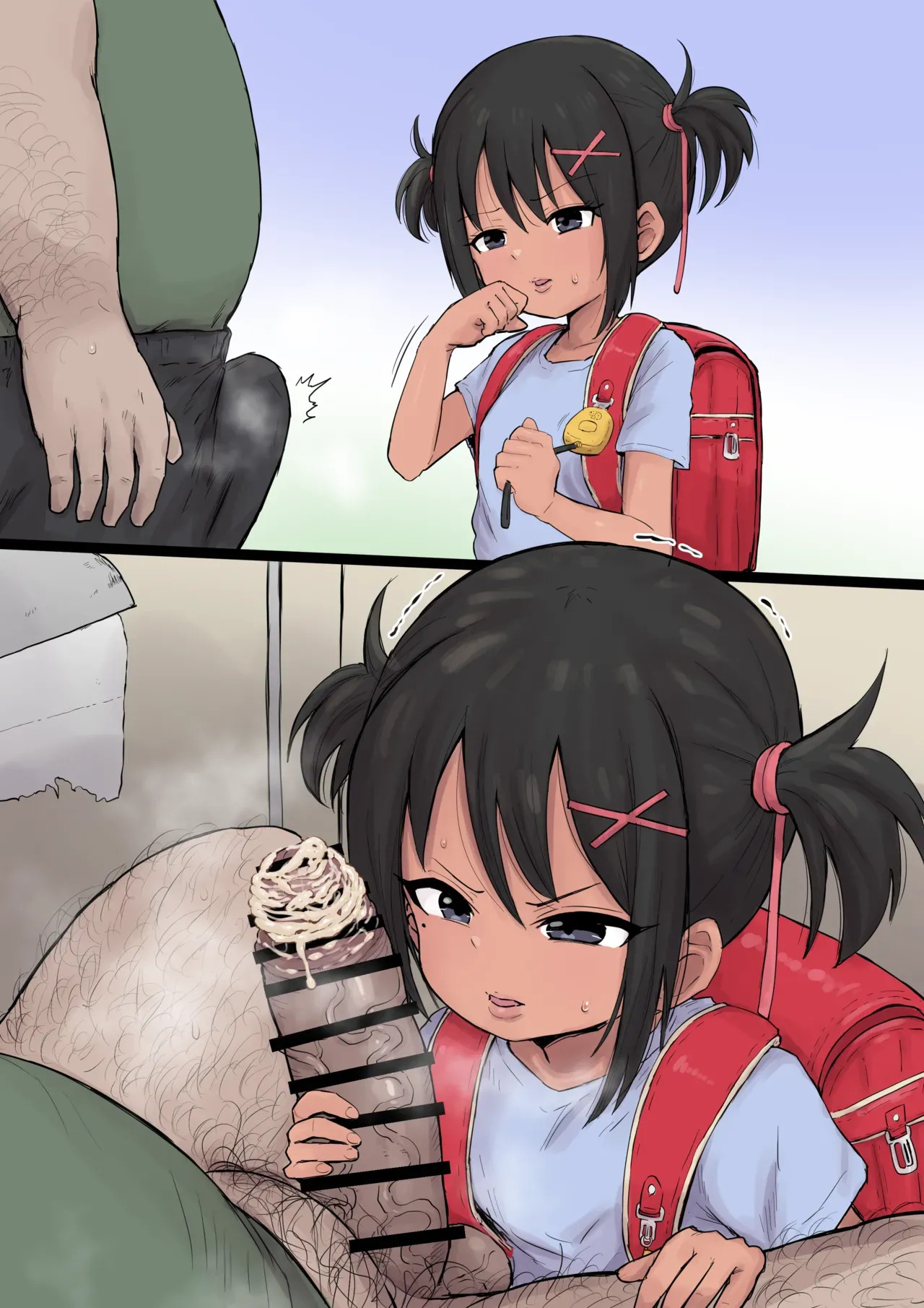 Tanned Girl Smegma Blowjob page 7 full