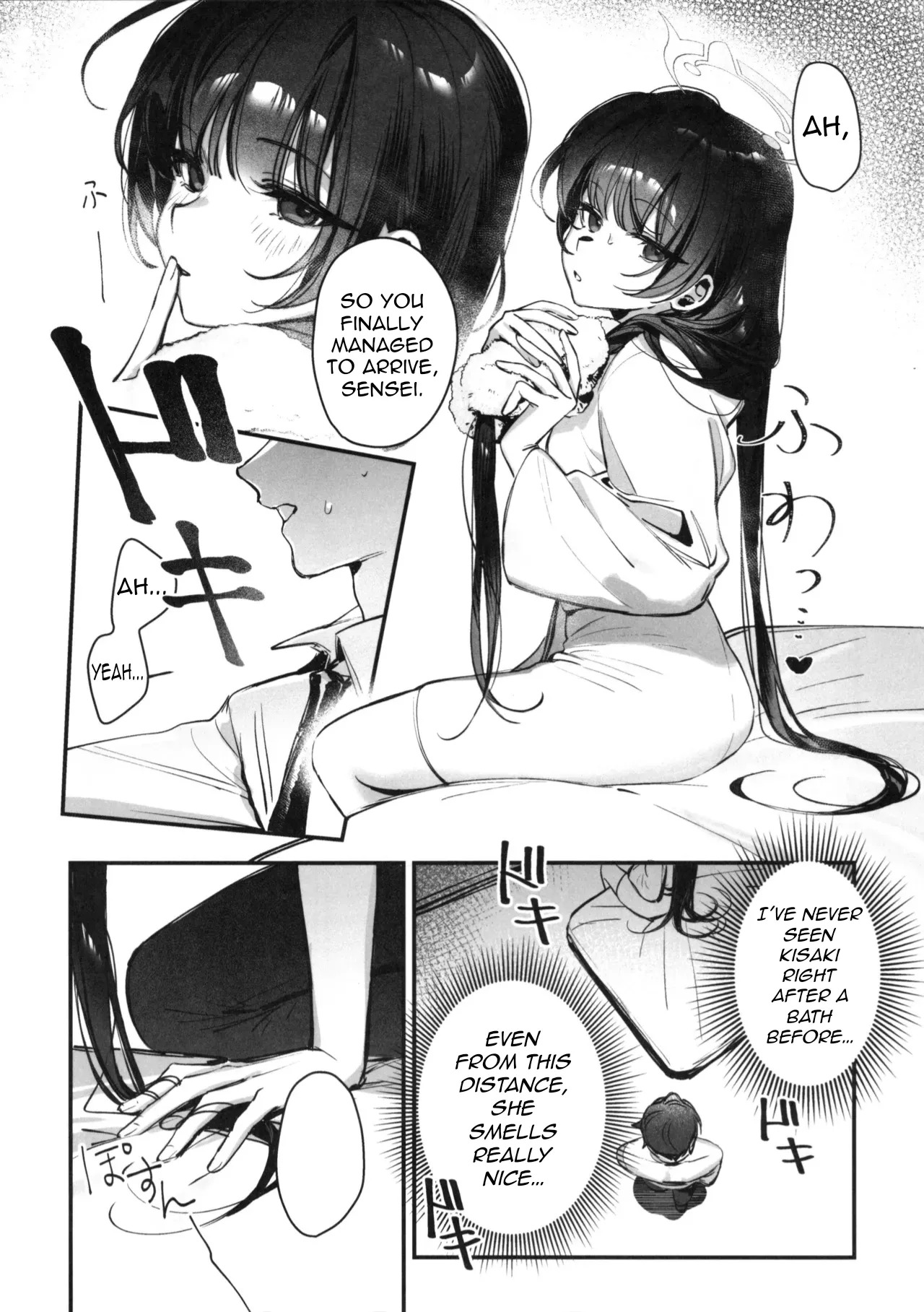 Kisaki Kaichou! Ofuro Agari no Service Time!? page 4 full