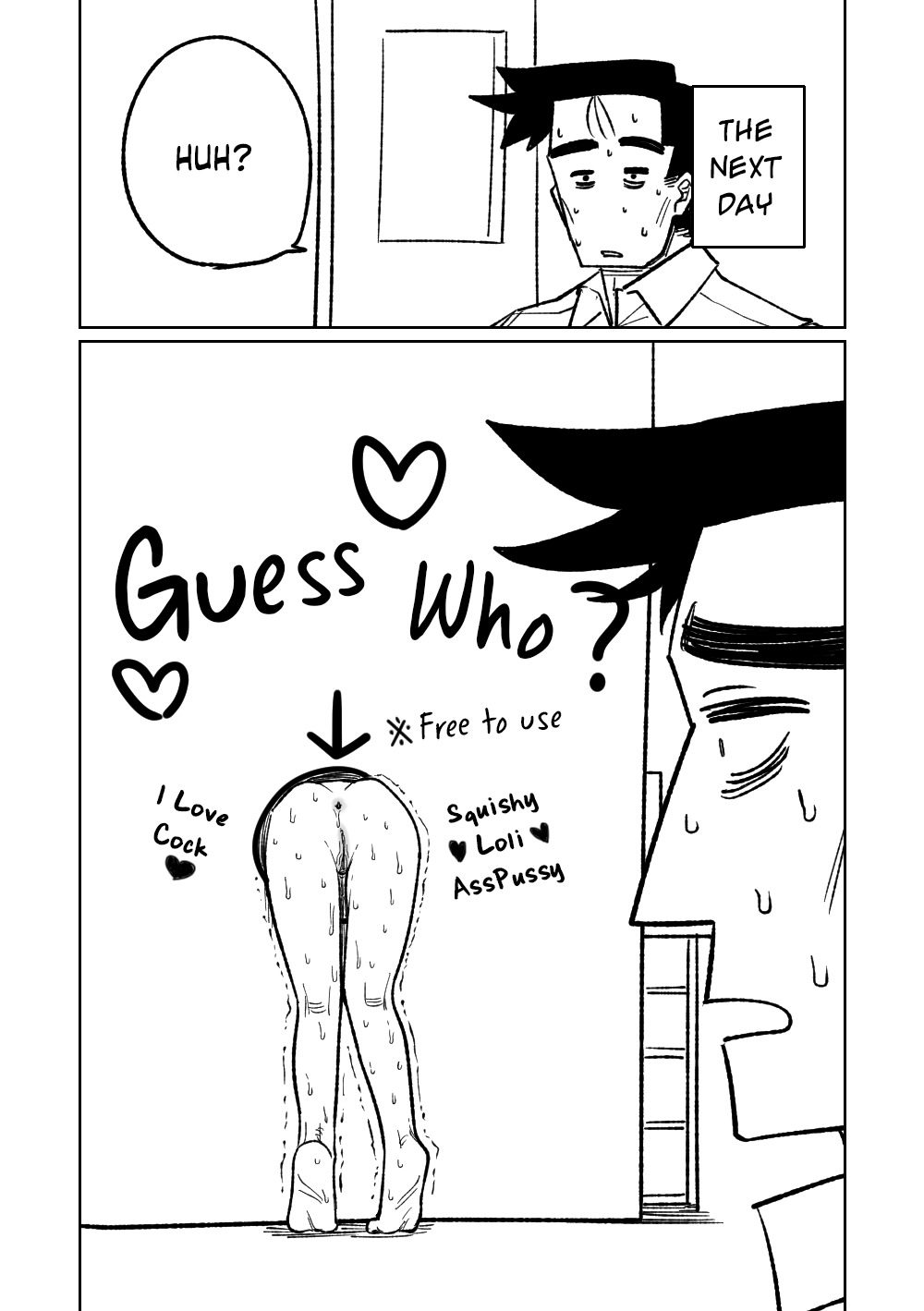 KabeShiri | Help, Step-Sensei, I'm Stuck! page 8 full