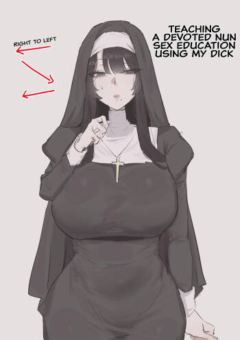 Teaching a devoted nun sex education using my dick cover