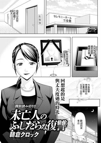 未亡人のふしだらな復讐 cover