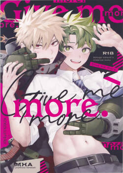 Give me more.