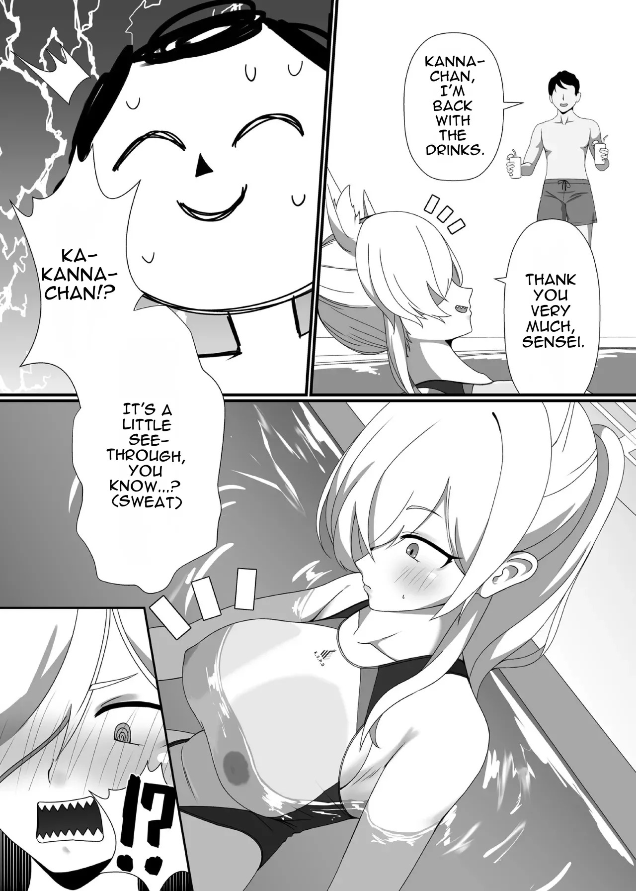 It's see-through, Kanna-chan! page 3 full