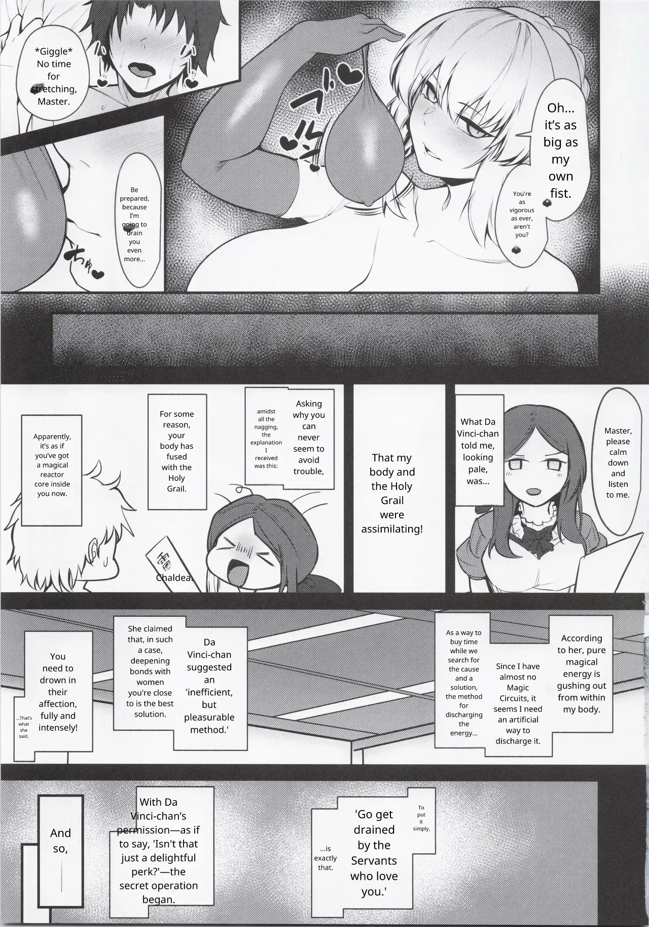 Master Senzoku Dosukebe Oppai Seishori Servant page 6 full