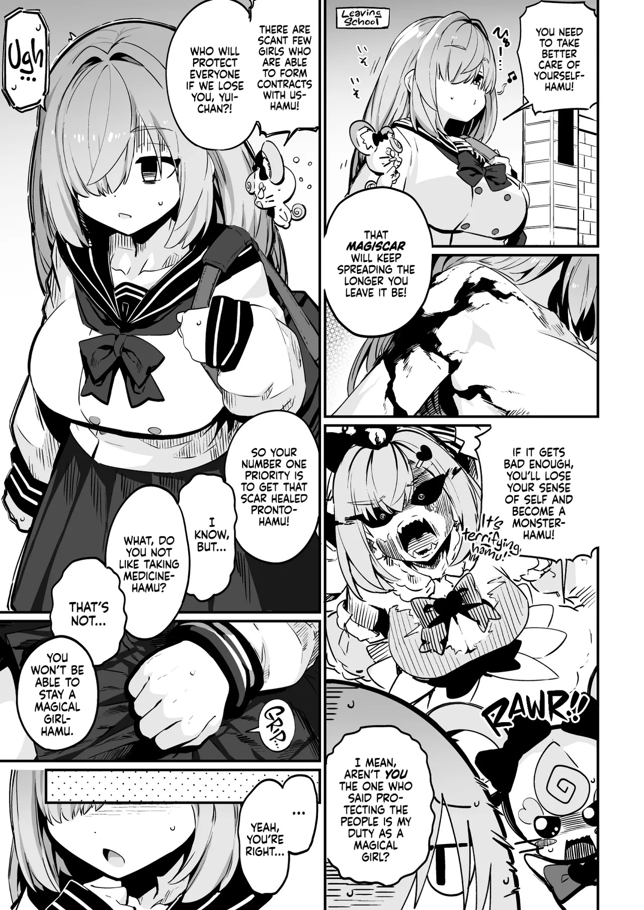 Mahou Shoujo no Naoshikata  Kizu o Naoseru no wa Oji-san dake!! | Healing  a Magical Girl - Only Oji-san Can Cure Her Wounds! page 8 full