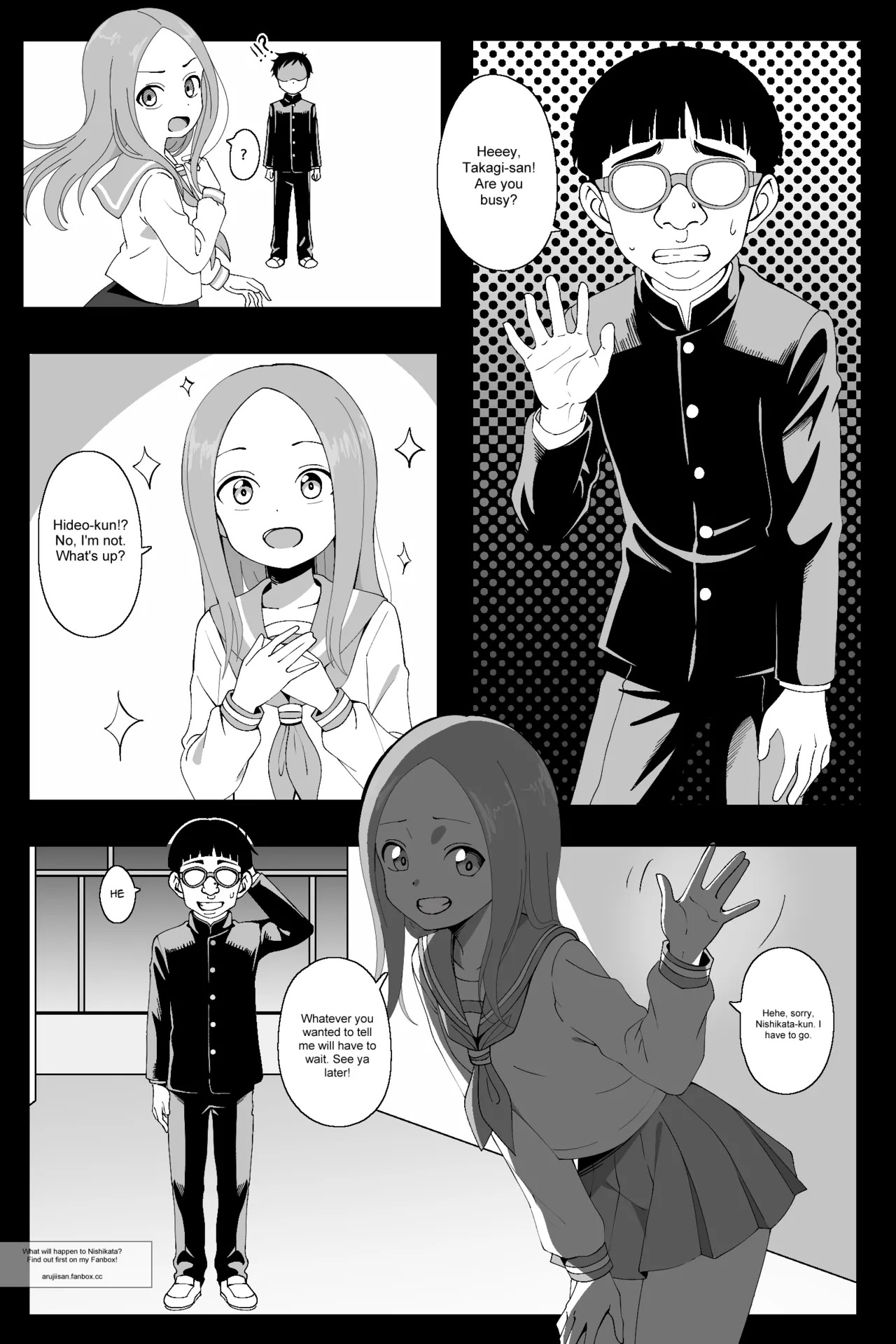 The Girl Who Used to Tease Me Is Now Looking at Someone Else  - Arujiisan page 3 full