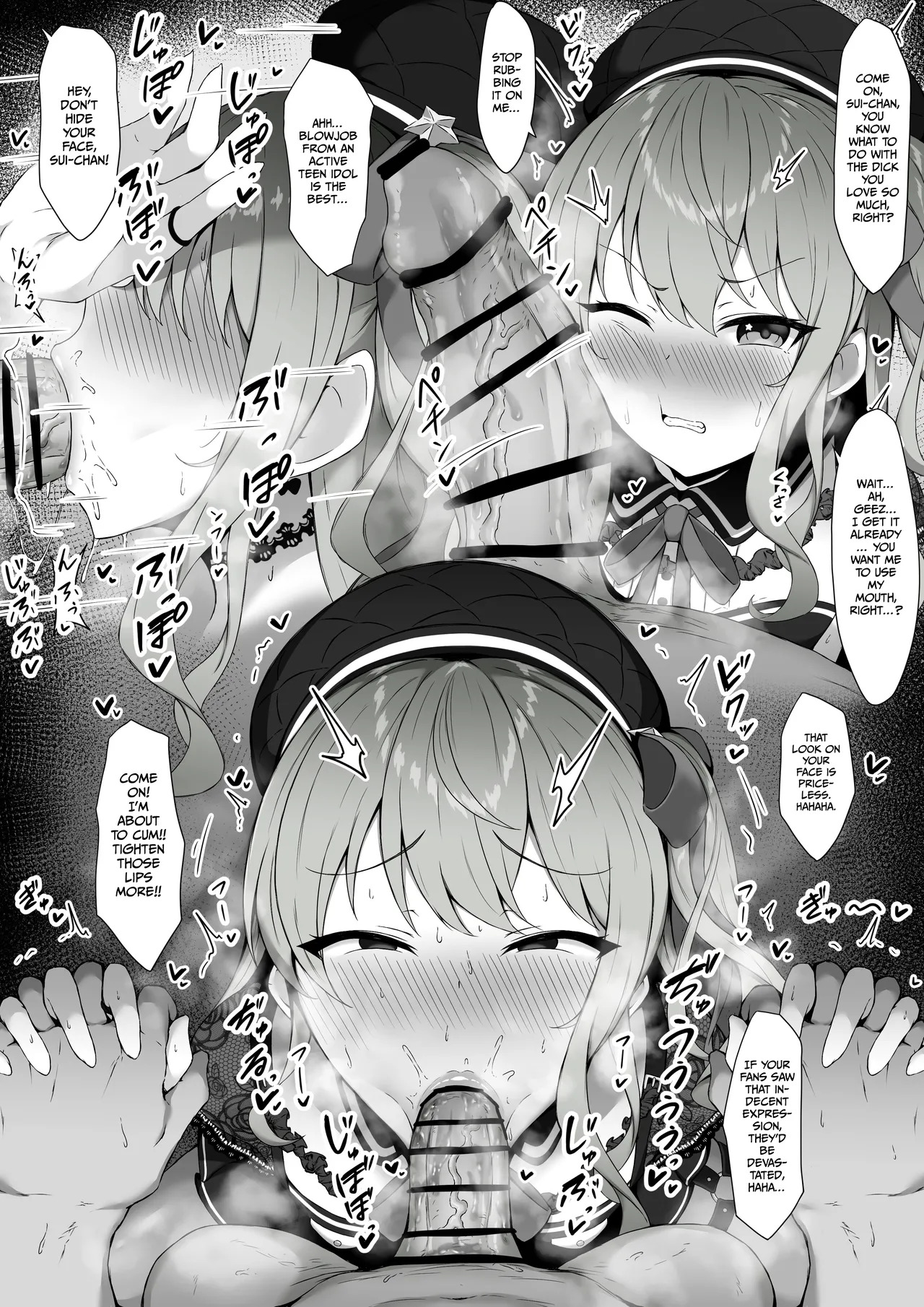 I'll have Suichan give me a handjob and then fuck her hard. page 2 full