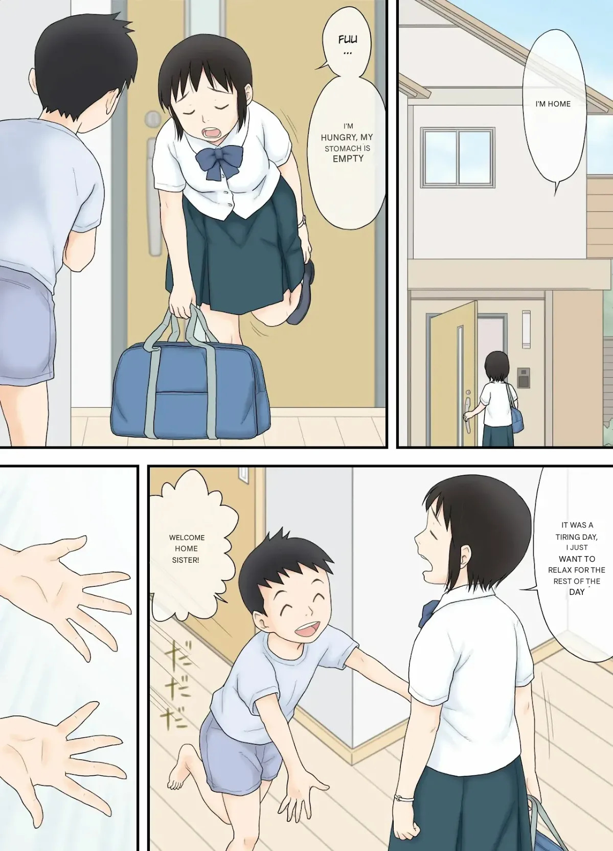 Watashi ga Sukoshi Toshi no Hanareta Otouto to Tsunagatte Shimatta Yoru no Koto page 1 full