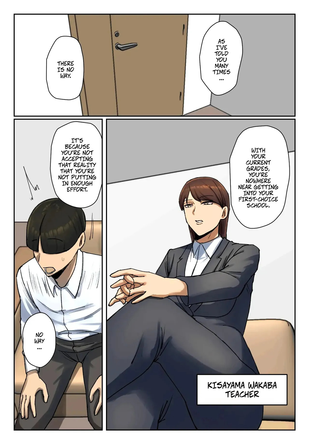 Strip Down To Your Underwear and Appologize To Your Student -- Seito no Shitagi o Tsukete Shazai Shiro page 4 full