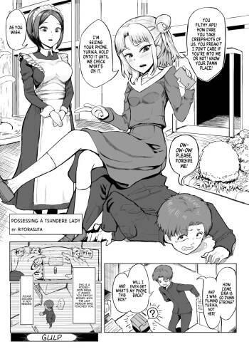 Possessing a Tsundere Lady cover
