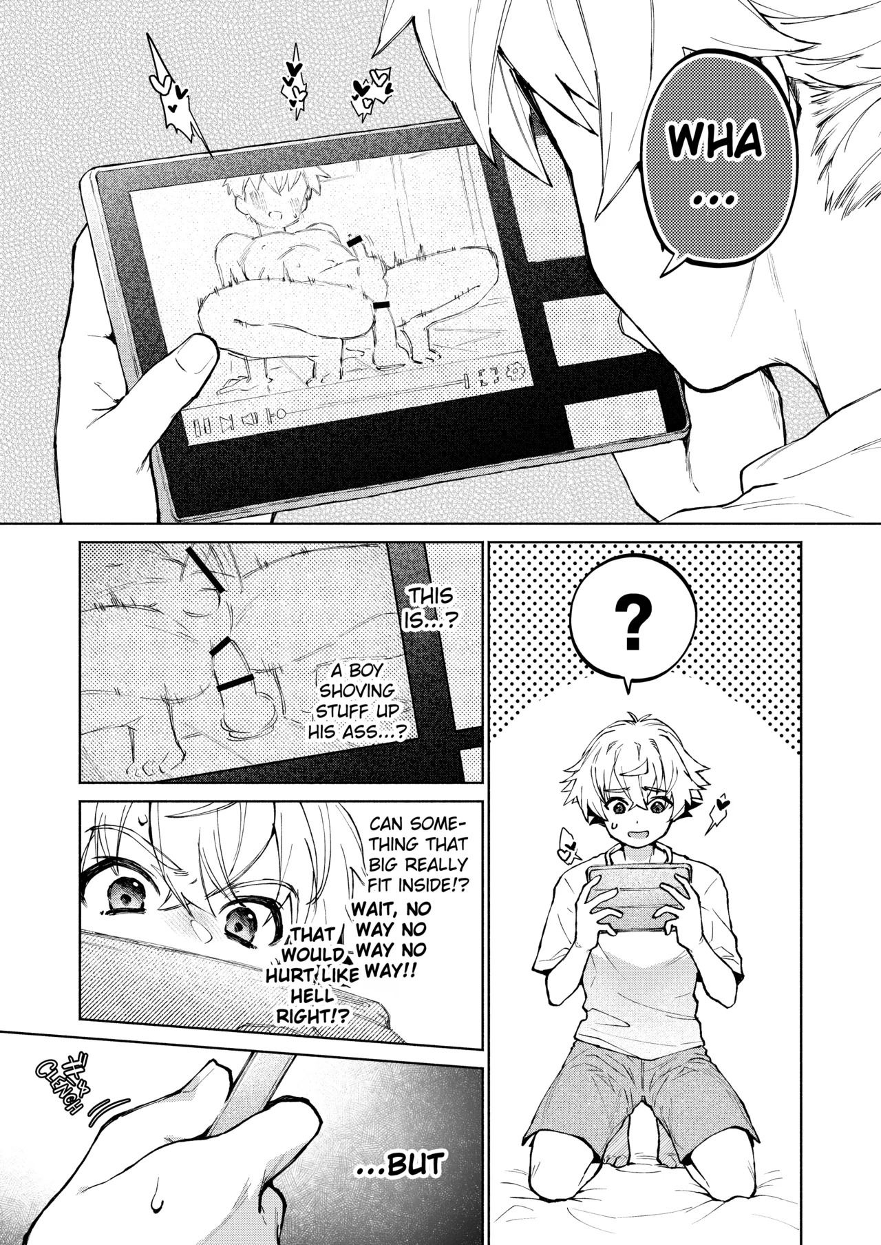 If you're fine with anyone, Why not do it with Me?! 〜My CHildhood friend discovered Anal Masturbation...〜 page 5 full