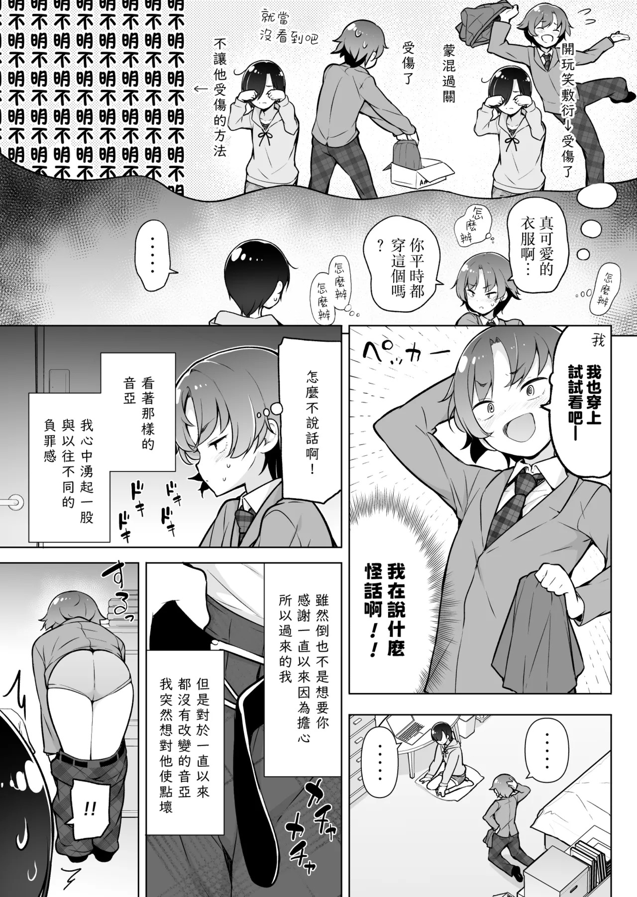 Hikikomori na Otokonoko | 家里蹲的小男娘 page 7 full