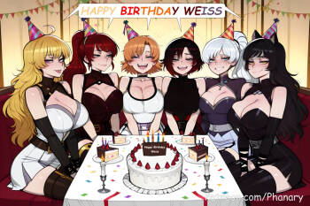 Weiss x RWBY Girls Happy Birthday! cover