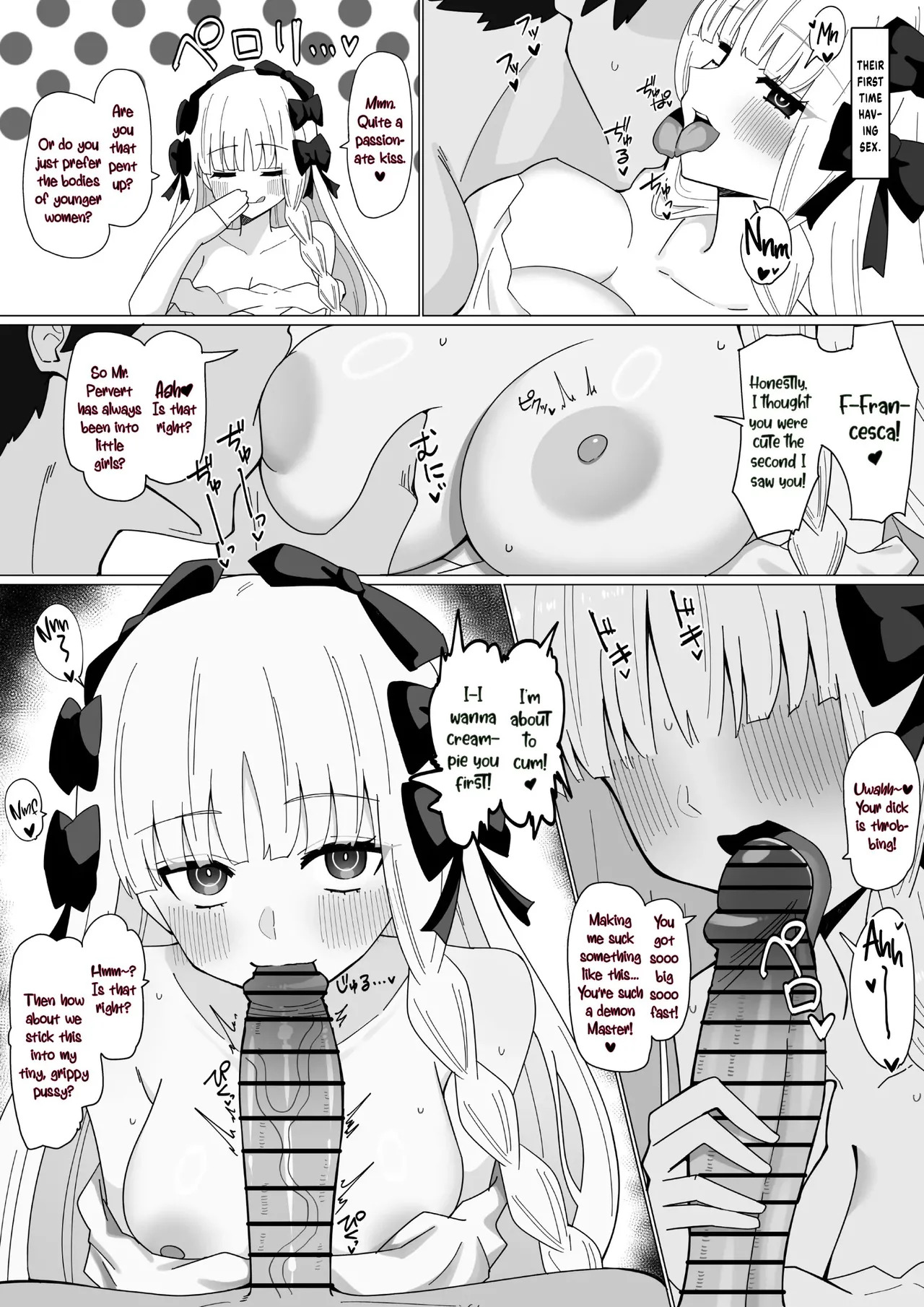 A Story About Reaching Max Bond With Francesca❤︎ page 2 full