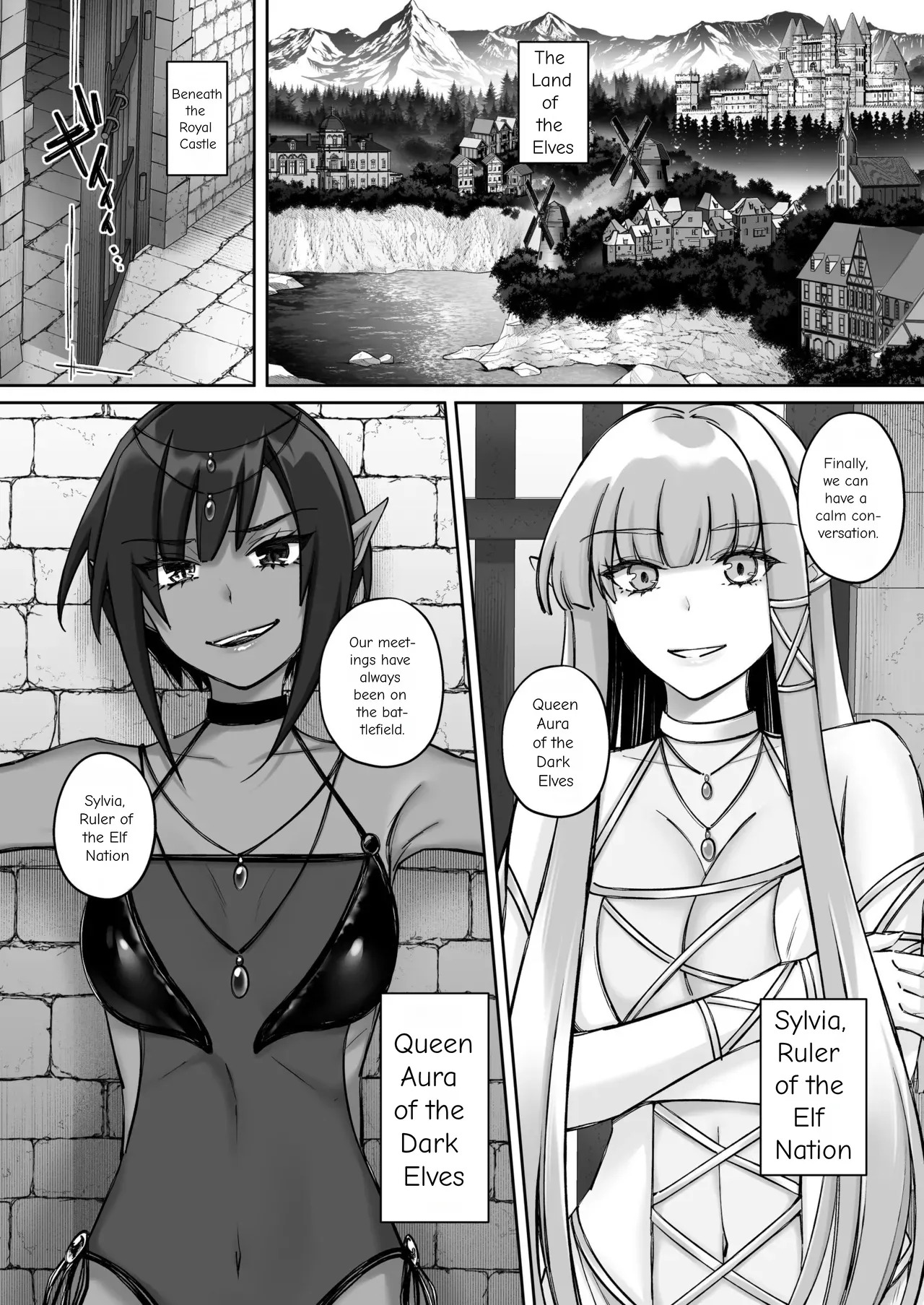 The Fall of the Elves: Imprinting Lewd Marks on Elves and Turning Them into Lesbians page 5 full