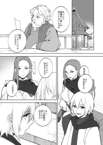護衛女騎士と王子の関係２ cover