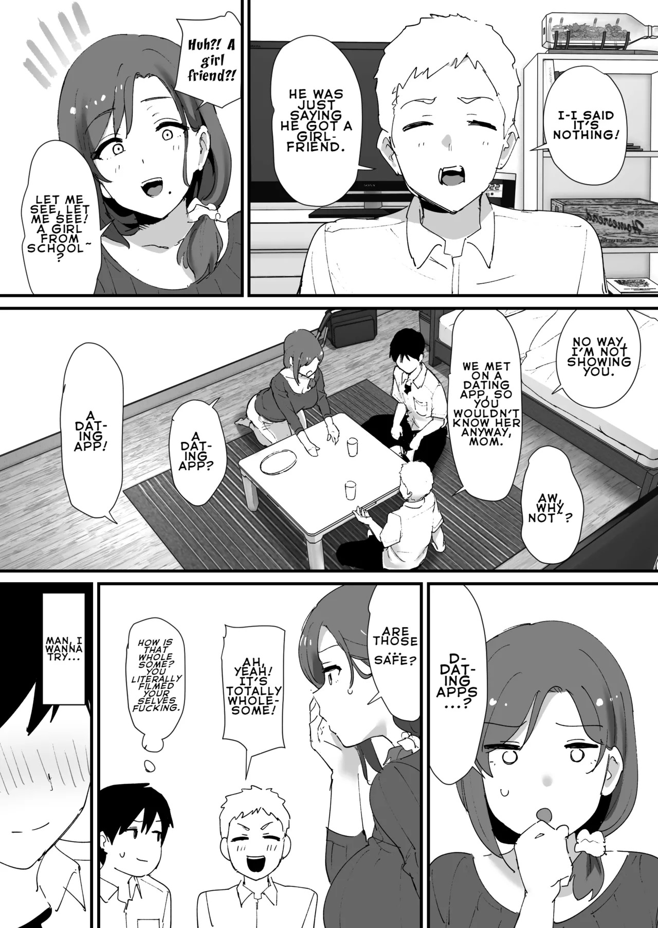 Akogare no Tomo Mama to Matching Shita Ken | The Time I Matched With My Admired Friend's Mom page 4 full
