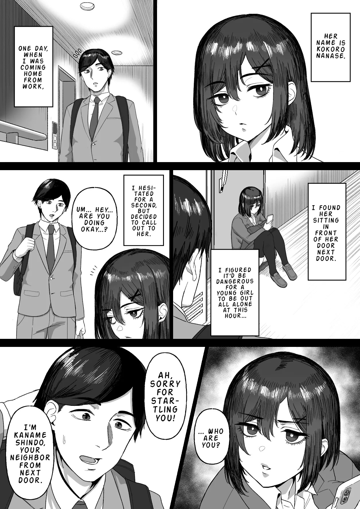 Otonari no Downer Oyako ni Shiboritorareru Hanashi | The Story of Being Squeezed Dry by the Lethargic Mother and Daughter Next Door page 3 full