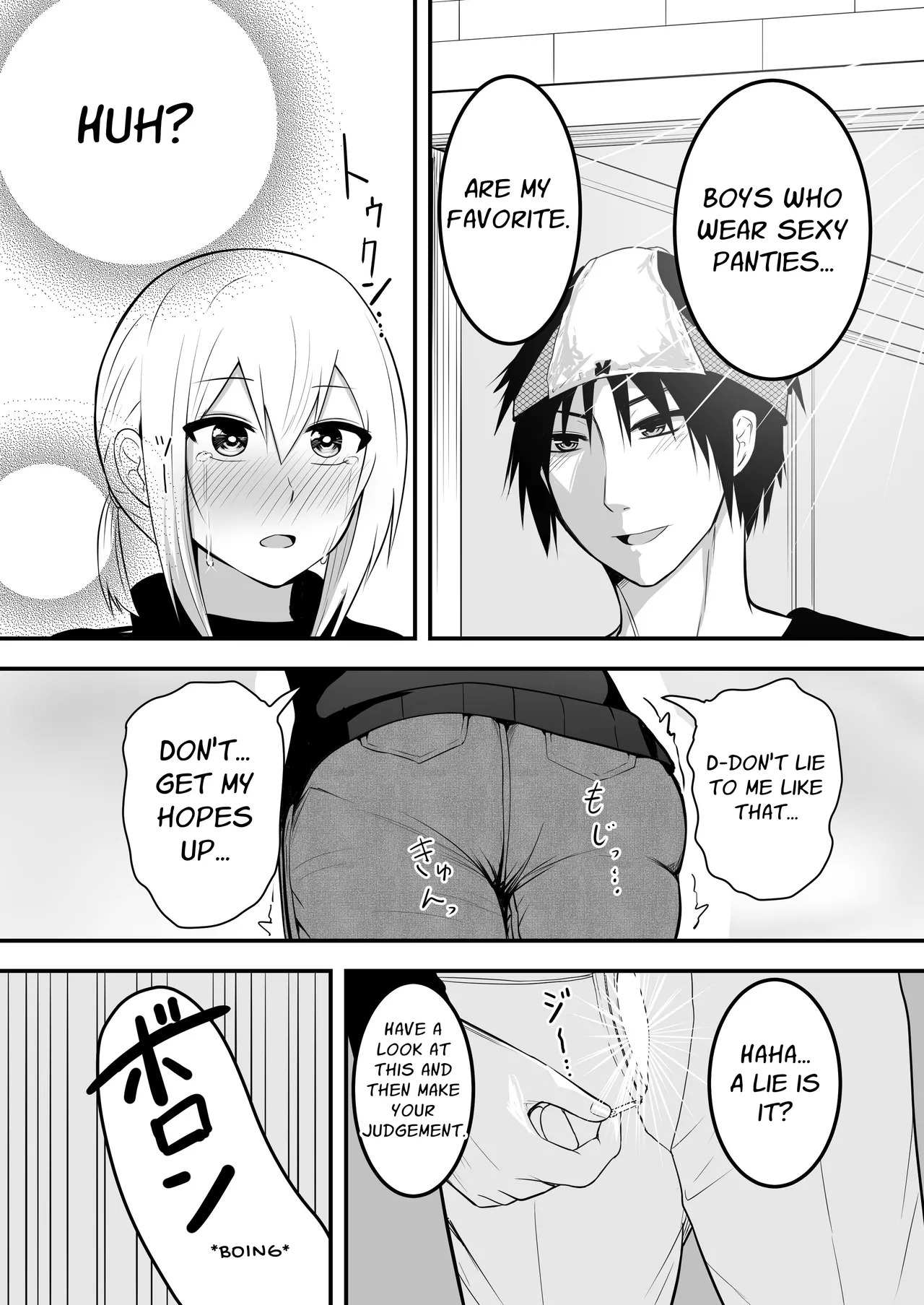 Flirty Lovey Homo Sex with a Cute Crossdressing Guy page 5 full