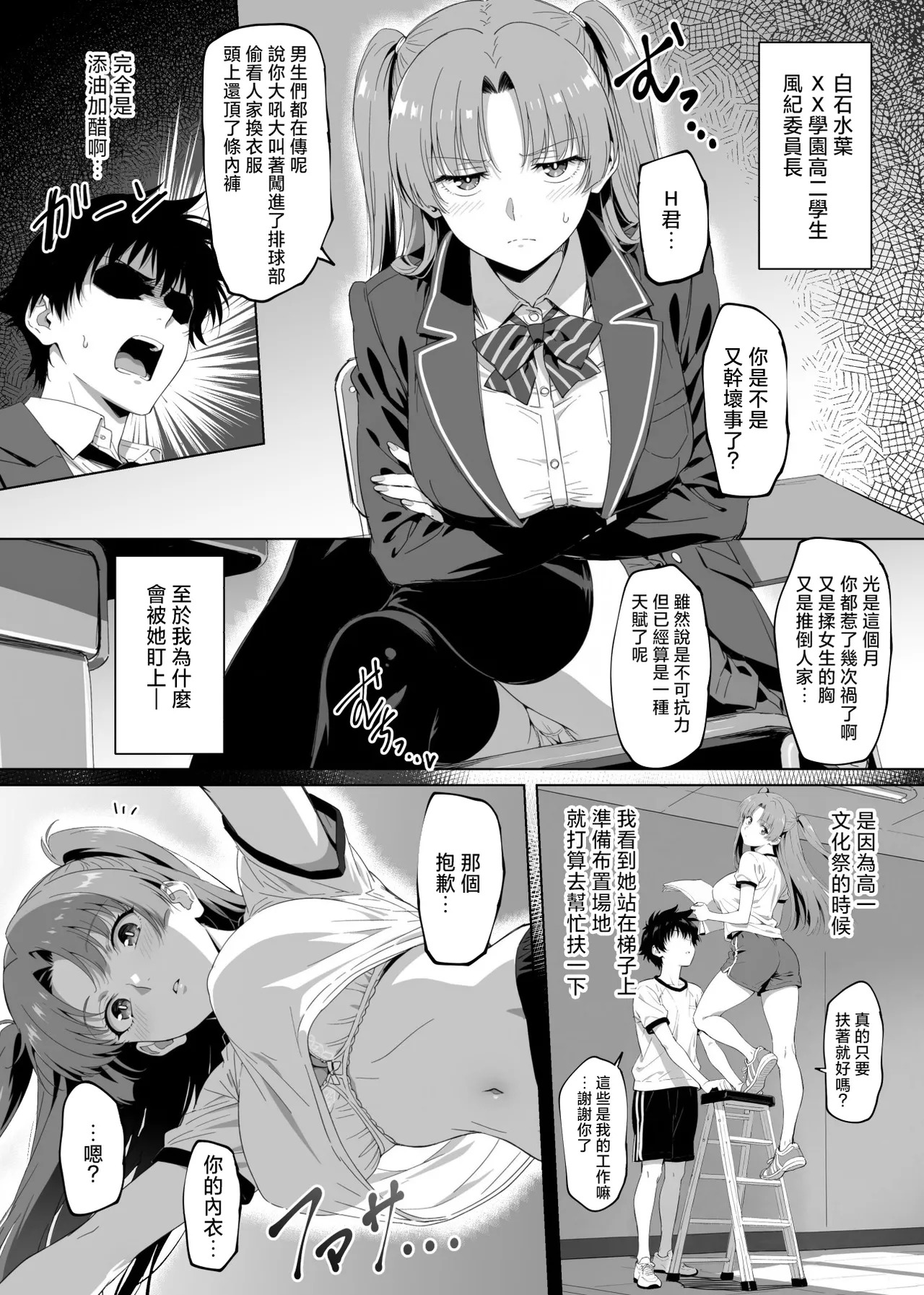 Lucky Sukebe Tomari no Harem Shujinko no Karada o SEX no Saru Kouhai ga Nottotta Hanashi www | 常年發情期的野獸學弟奪舍了幸運色狼體質卻總是止步於此的學長的身體的故事 page 9 full
