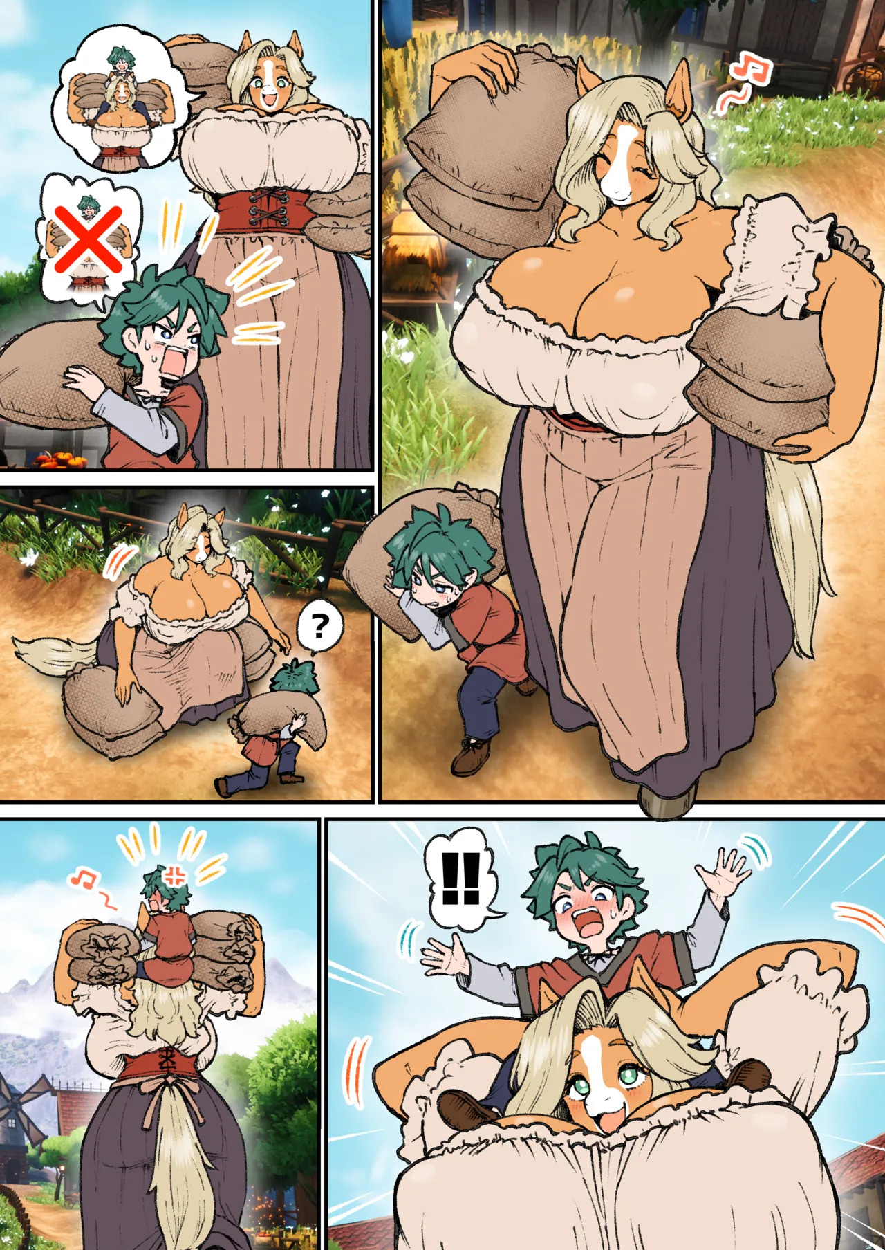 The horse lady and the boy page 2 full