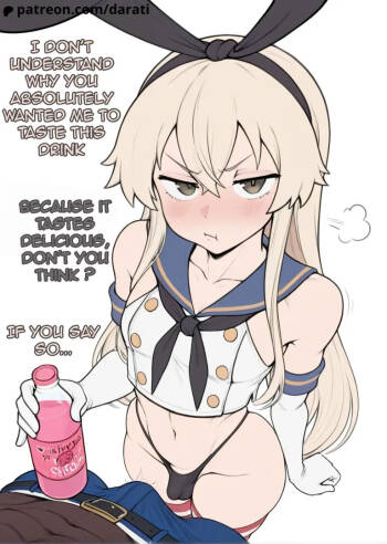 Shimakaze and the magic drink cover