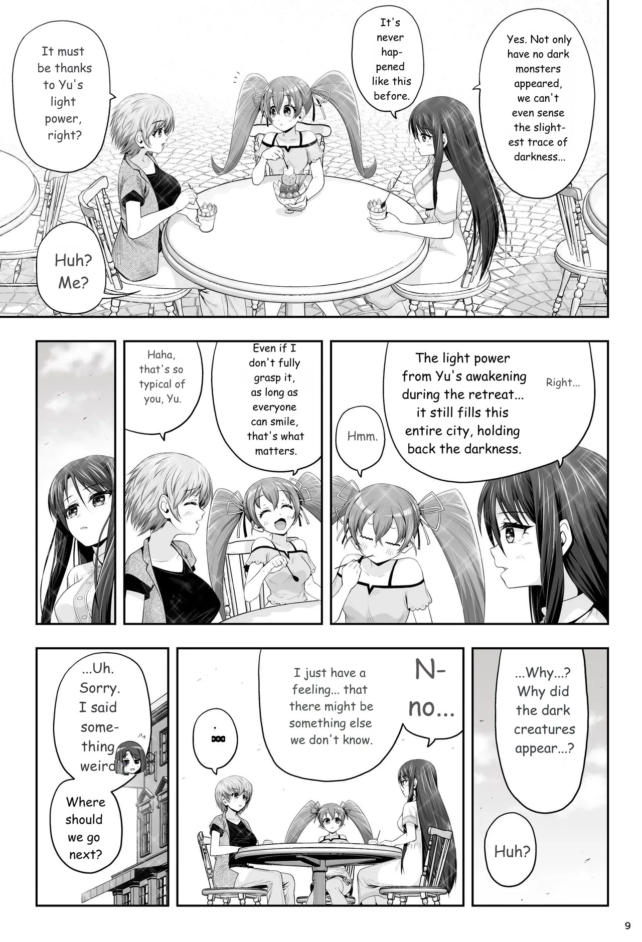 Magical Girl Shine Hearts - Chapter 3: Yu Under the Sun page 10 full
