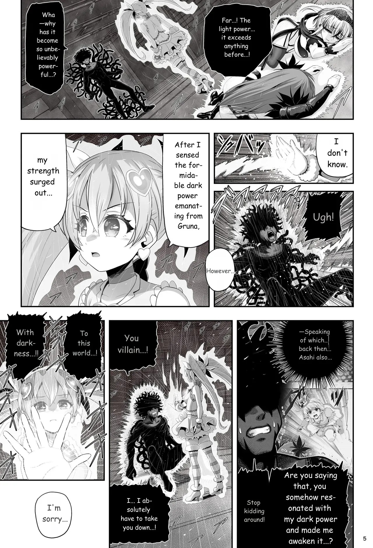 Magical Girl Shine Hearts - Chapter 3: Yu Under the Sun page 6 full