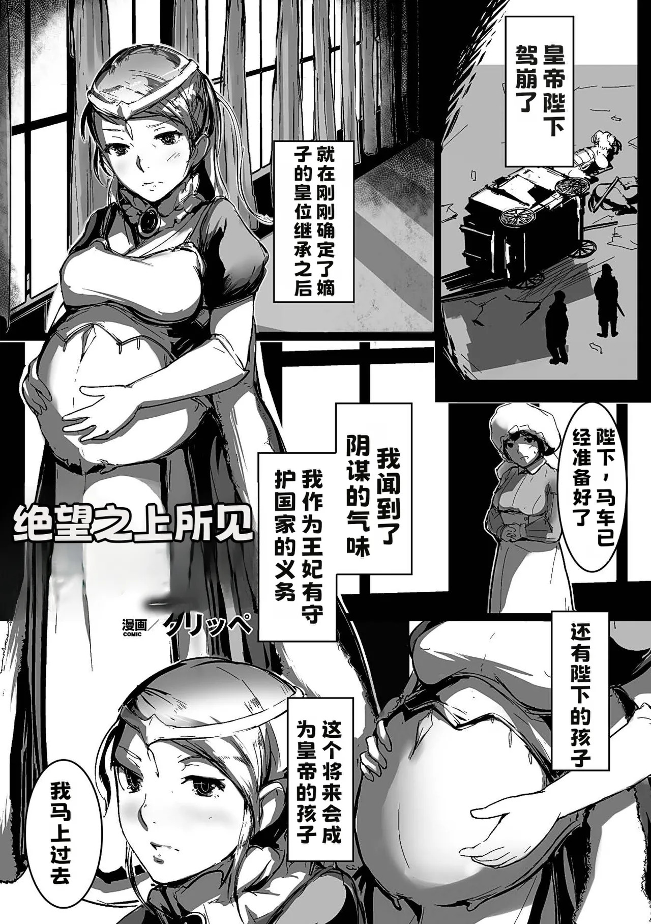 絶望の王妃【中文翻译】 page 1 full