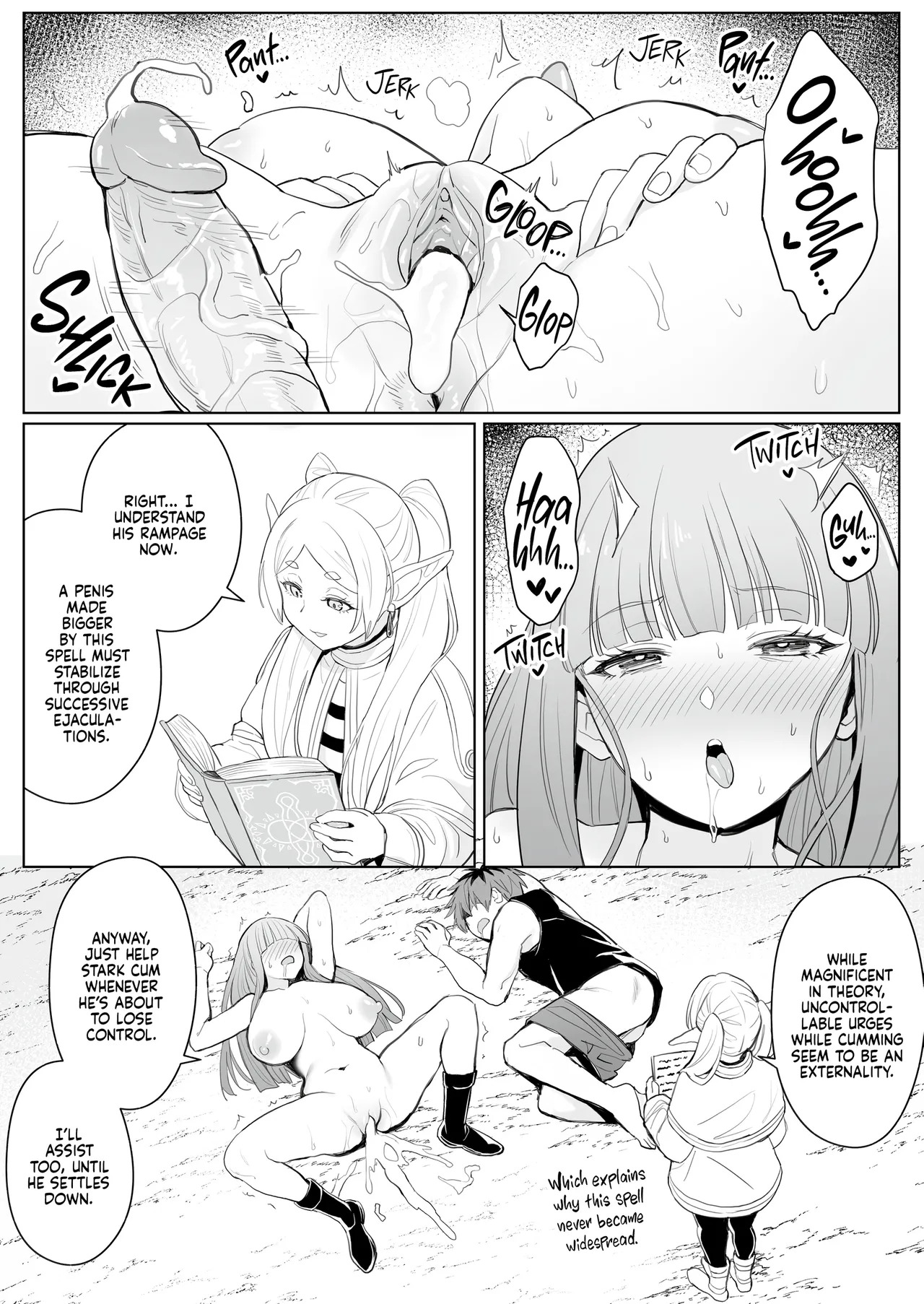 Chinchin ga Ookiku Naru Mahou | A Spell That Makes Your Dick Bigger page 9 full